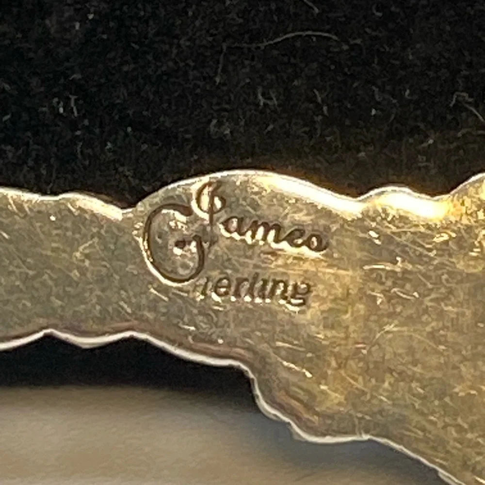 Navajo Geraldine James Turquoise Sterling Silver Ring - Picture 7 of 12